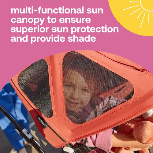 Bugaboo Bugaboo Breezy Sun Canopy Extendable for Extra Coverage and Optimal Su 1