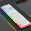 RGB Backlit Gaming Keyboard Mechanical Wired 104 Keys 6