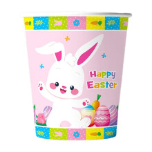 Easter Bunny Paper Cups Disposable 10pcs