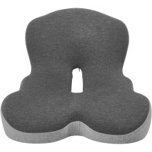 Office Chair Cushion with Backrest Classic Gray