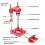 Aluminum Alloy Pocket Hole Jig Adjustable Drill Guide for 3