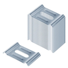 30er-Pack Kabelkanal-Befestigungsklemmen für Kabelrinnen mit 4-6 mm Drahtdurchmesser