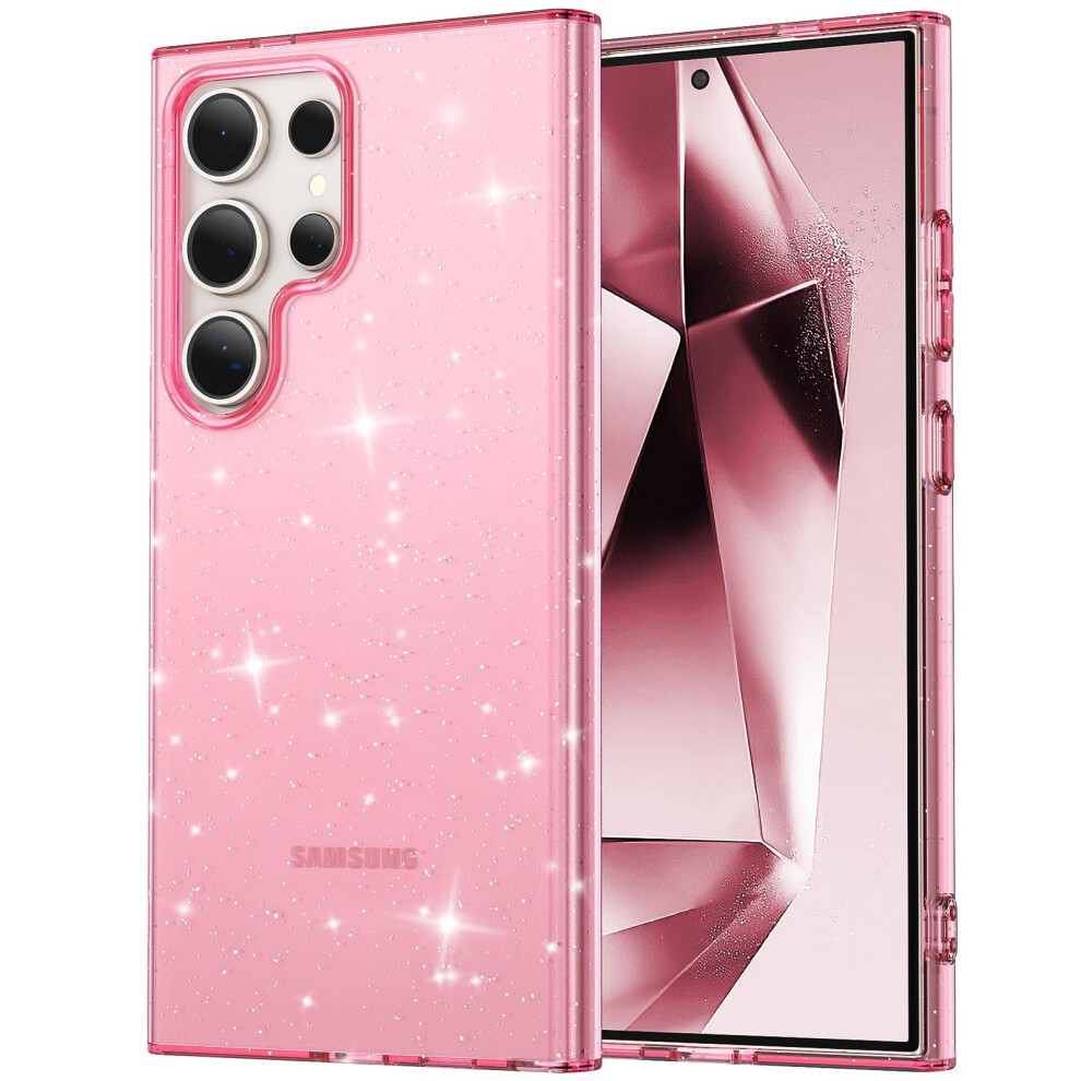 Samsung Galaxy A16 5G Bling Sparkle Clear Rugged Case Â 9101399855644