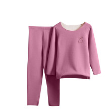 Thermal Underwear for Kids Purple Long Johns Set 6-8 Years