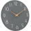 Silent Battery Wall Clock Wooden White 12 Inch 1