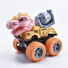 Dinosaur Construction Toy Car Push & Go Engineering Vehicle