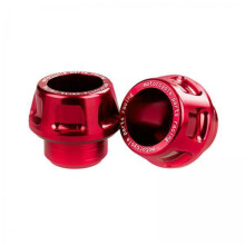 Motorcycle Front Fork Sliders CNC Aluminum Red 2 Pack