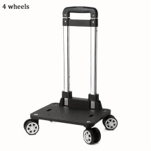 Folding Push Cart with Rotating Wheels 4-5 Wheel