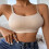 Seamless Comfort Sports Bra Breathable Adjustable Support 5