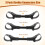 VLUNT 3pcs Stroller Connectors Set Adjustable Pram  Pushchair Connecto 2