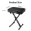 Donner Thicken Piano Stool Keyboard Bench Adjustable, High-density Spo 5