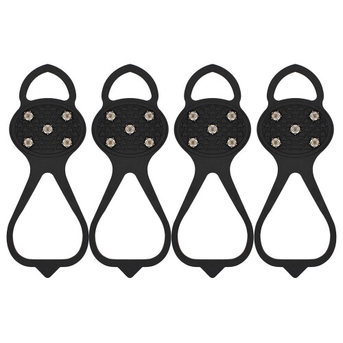 Ice Traction Cleats Non-Slip with 8 Steel Studs