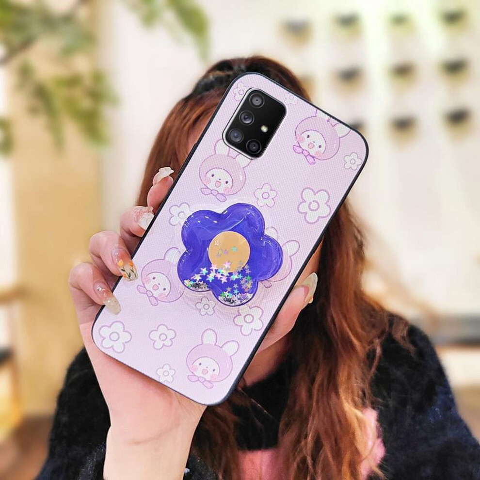 Samsung Galaxy A71 5G Phone Case Silicone With Rotatable 9170372676842