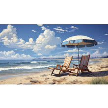 Wooden Sea Landscape Jigsaw Puzzle 300 Pieces