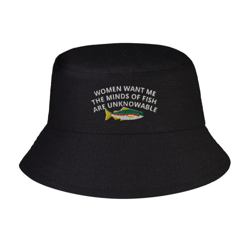 Γυναικείο καλοκαιρινό καπέλο τύπου bucket για ψάρεμα και παραλία, κατασκευασμένο