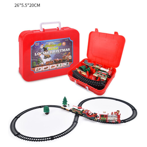 Christmas Train Set with Lights and Sounds Battery-Operated 1