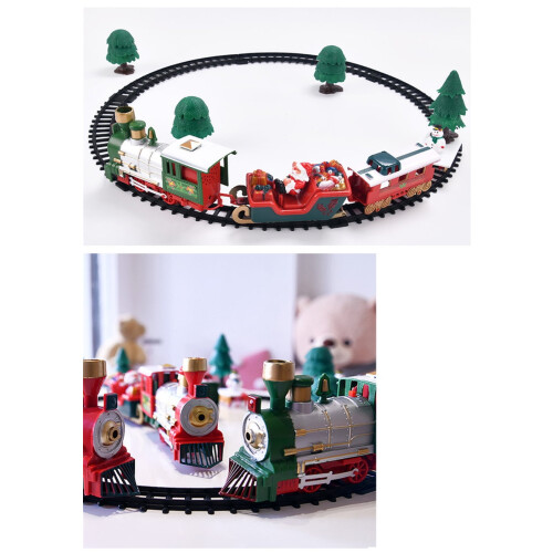 Christmas Train Set with Lights and Sounds 2