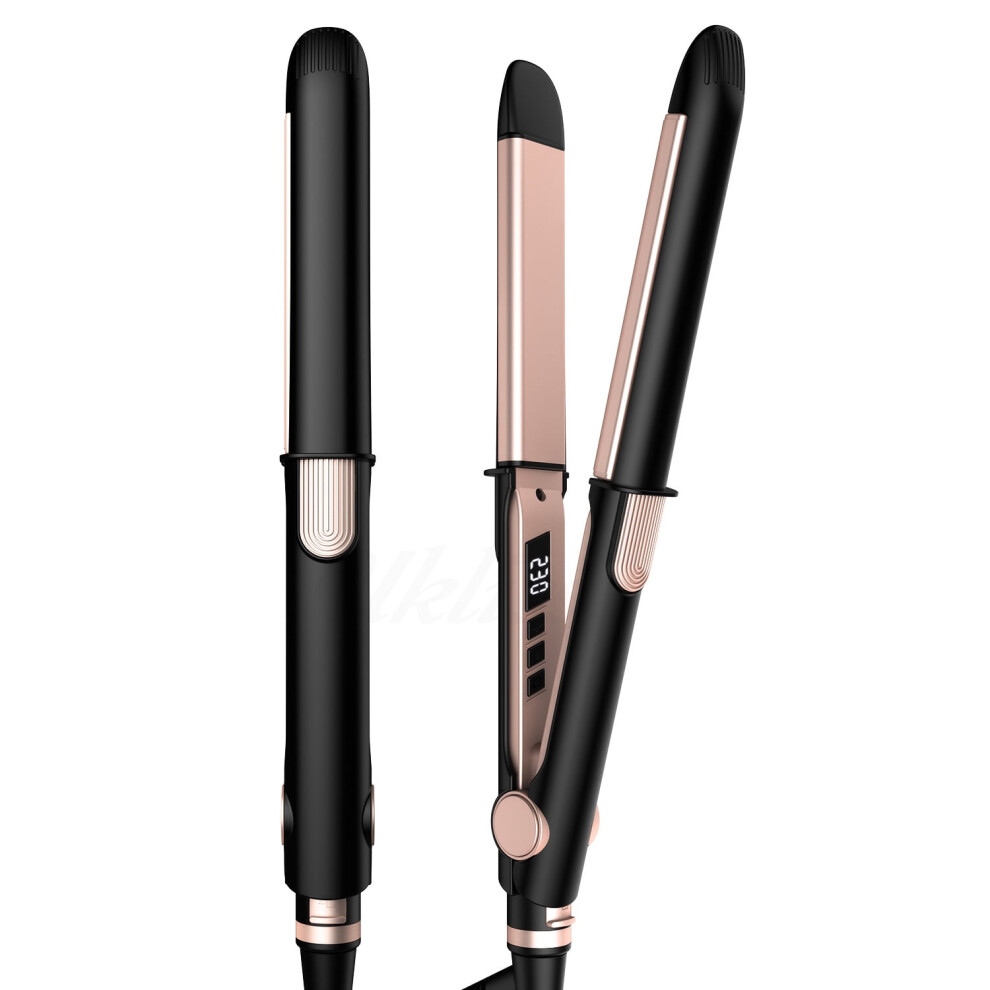 Hair Straightener Comb Brush Ceramic 5 Temperature Settings