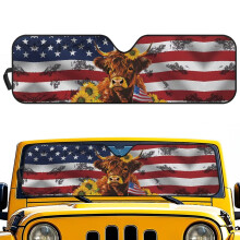 Foldable Windshield Sun Shade for Jeep Wrangler Compass