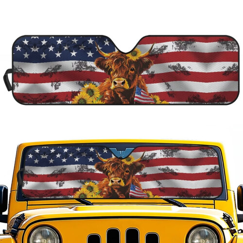 Foldable Windshield Sun Shade for Jeep Wrangler Compass