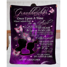 Coperta in pile "Grandma Love" 40x50 pollici, morbida e accogliente.