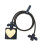 Charging Cable Protector Case Beige Black 1