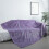 Dinosaur Glowing Blanket Purple Flannel 100x150cm 1