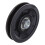 Black Round Wheel Cable Pulley for Gym Equipment 1