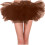 Damen-Tüllrock aus Tutu, Kaffee, 6-lagig 1