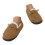 Pantufas mocassim femininas de camurça, quentinhas e macias, para uso interno e externo. 2