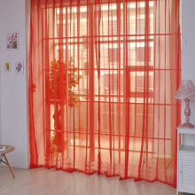 Sheer Voile Curtains 9 ft x 3.3 ft Light Filtering Airflow