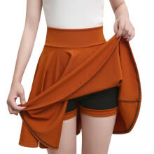 Damen-Mini-Bleistiftrock mit hohem Bund und Shorts