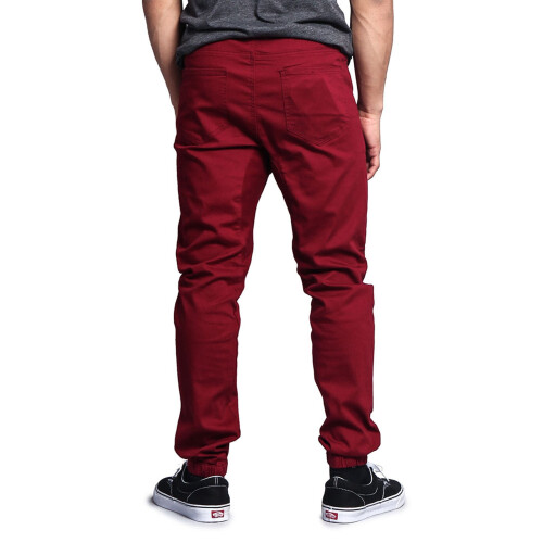 Men's drop crotch stretch jogger pants twill 5X 2