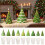 Aromatherapie-Kerzenform in Weihnachtsbaumform – Gips 1