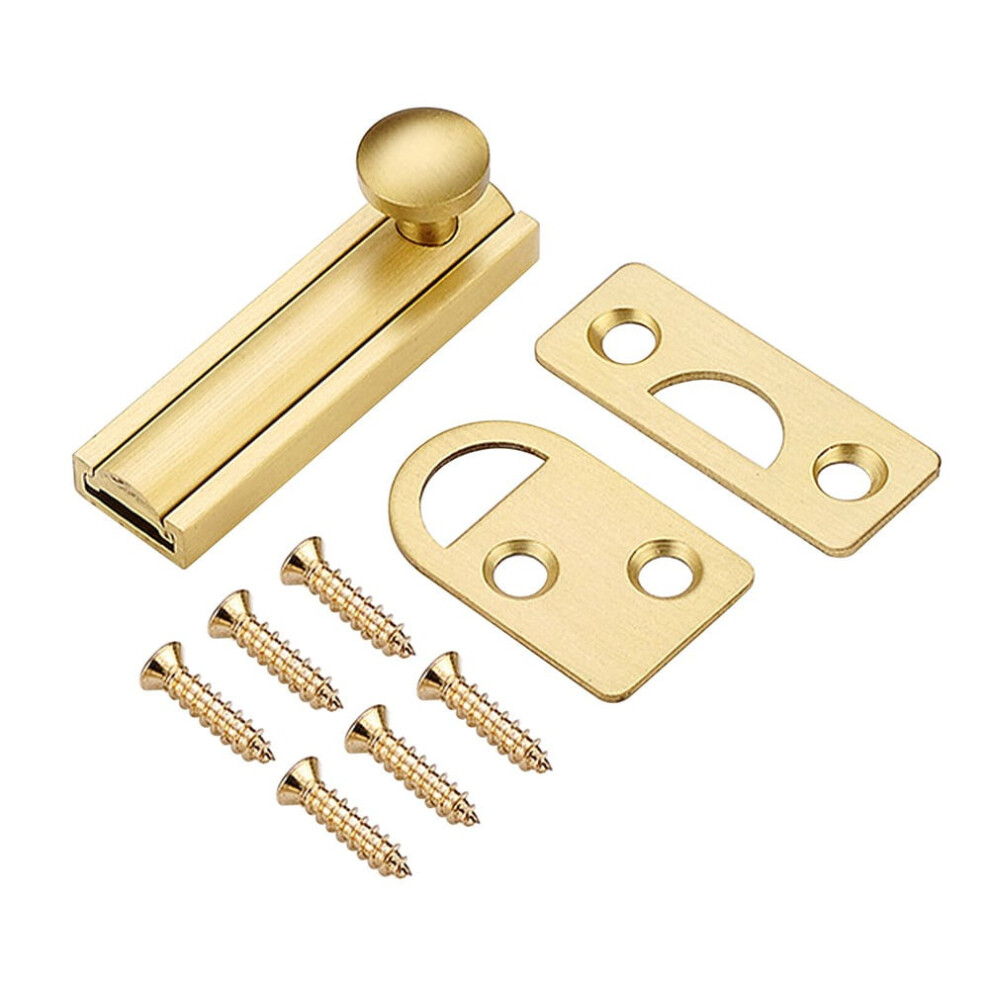 Sliding Door Latch Bolt For Bedroom Bathroom Security 941196164711