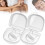 Tongue Retainer Silicone 2 pcs for Improved Sleep and 1