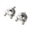 Handlebar Mount Bracket Clamp 7/8 inch 22mm 2 pcs 1