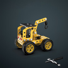 Metalen graafmachine speelgoedset voor kinderen – STEM-compatibel,