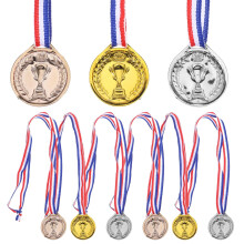 Kids Competition Medal Gold 9 pcs 1.6 x 1.3 x 0.1 in