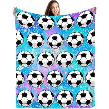 Fußballdecke, weiche Flanelldecke, 40 x 50 Zoll