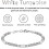 Boho beaded bracelet women silver gold 7 inch adjustable 4