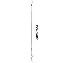 Nylon-Coated Fishing Wire Leaders Stainless Steel