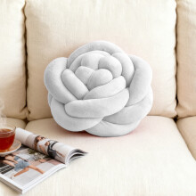 Knot Pillow Ball Velvet Decorative Throw Pillow 6.69 Inch