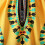 Vestido de princesa boho de algodón para bebé niña, amarillo, sin mangas. 6