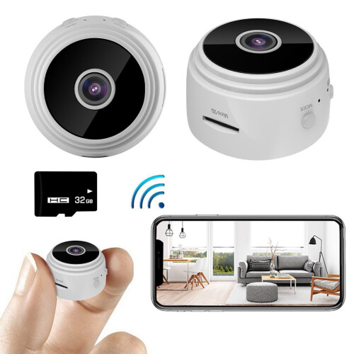 Wireless Security Camera 1080p with Night Vision