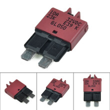 Disjuntor de lâmina manual automático com fusível 12V/24V 5-30A