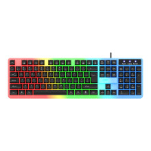 Gaming Keyboard Full Size LED Backlit Quiet 104 Keys