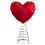 Valentine Tree Topper Heart Decoration 4 Inch 1