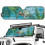Foldable Windshield Sunshade for Jeep Wrangler TJ JK JL 1