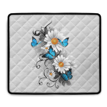 Σφουγγάρι σκόνης πλυντηρίου ρούχων Butterfly Grey με αντιχαρακτική επιφάνεια